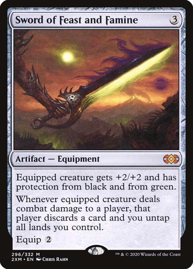 Sword of Feast and Famine [Double Masters] | Good Games Morley