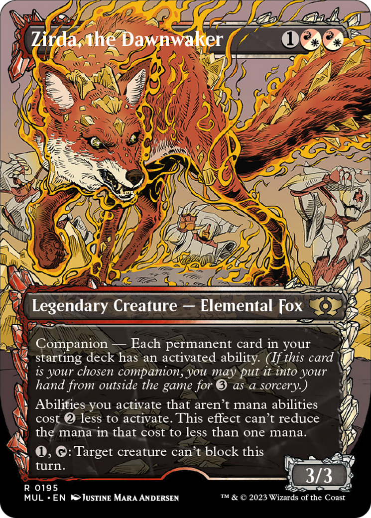 Zirda, the Dawnwaker (Halo Foil) [Multiverse Legends] | Good Games Morley