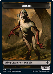 Ogre // Zombie Double-Sided Token [Starter Commander Decks] | Good Games Morley