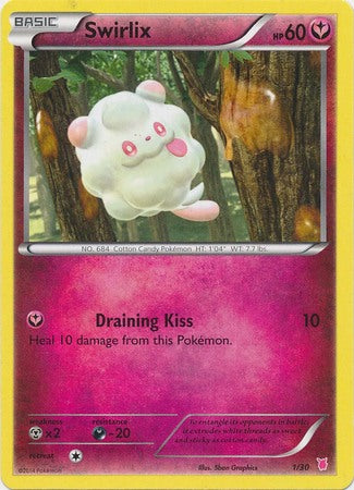 Swirlix (1/30) [XY: Trainer Kit 1 - Wigglytuff] | Good Games Morley