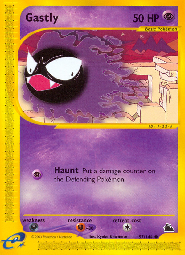 Gastly (57/144) [Skyridge] | Good Games Morley