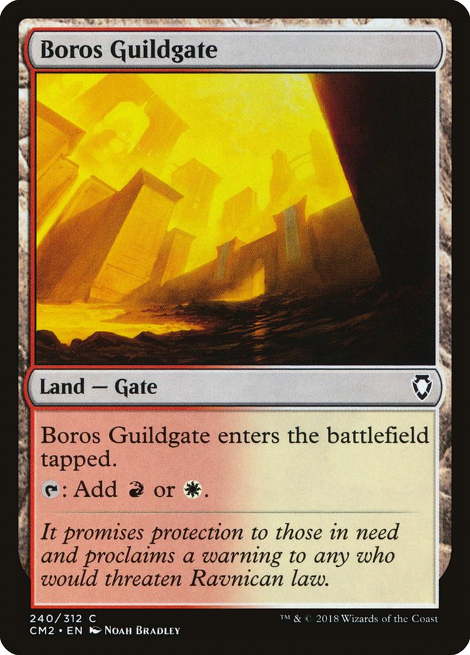 Boros Guildgate [Commander Anthology Volume II] | Good Games Morley