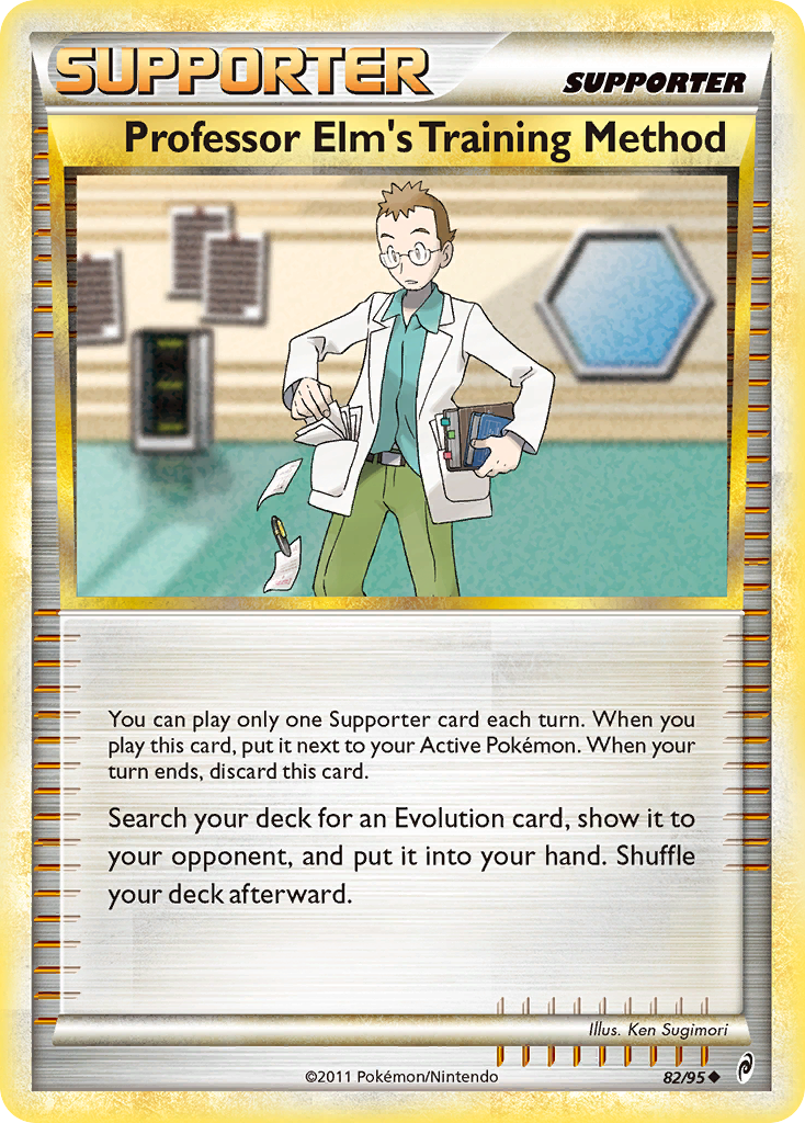Professor Elm's Training Method (82/95) [HeartGold & SoulSilver: Call of Legends] | Good Games Morley