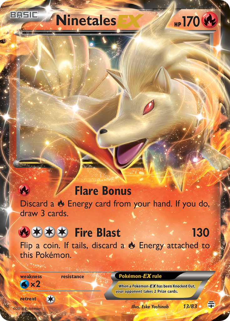 Ninetales EX (13/83) [XY: Generations] | Good Games Morley