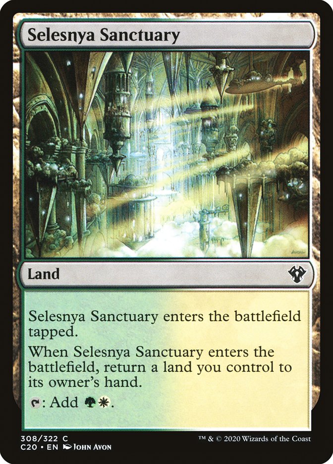 Selesnya Sanctuary [Commander 2020] | Good Games Morley