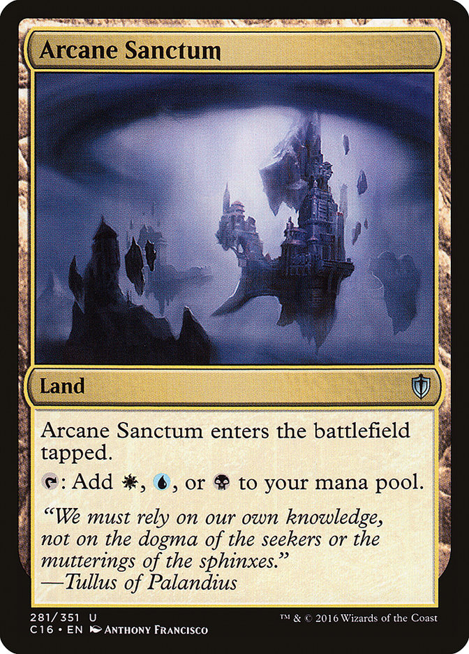 Arcane Sanctum [Commander 2016] | Good Games Morley