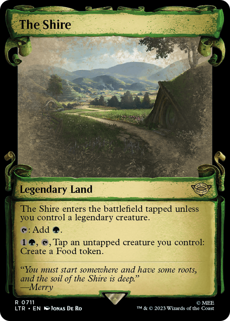 The Shire [The Lord of the Rings: Tales of Middle-Earth Showcase Scrolls] | Good Games Morley