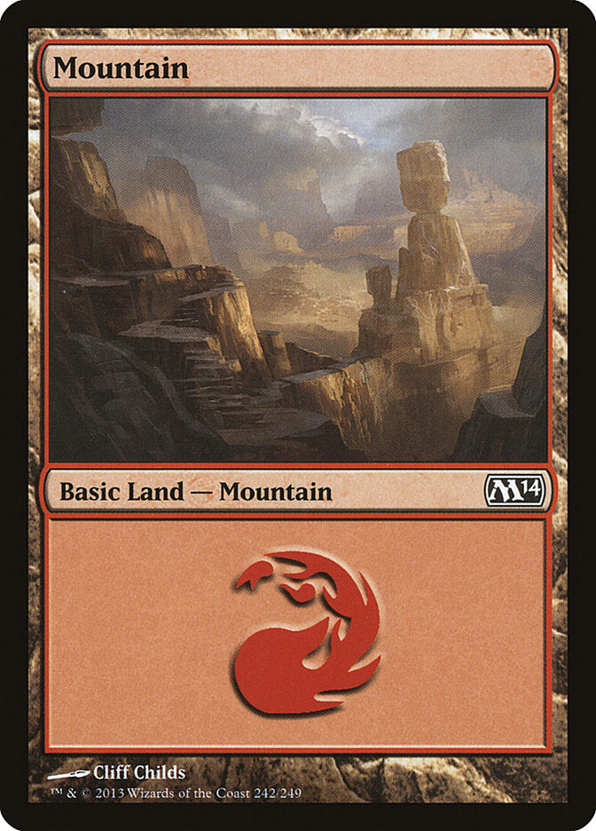 Mountain (242) [Magic 2014] | Good Games Morley