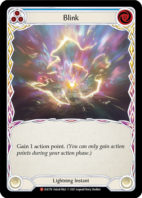 Blink [ELE176] (Tales of Aria)  1st Edition Rainbow Foil | Good Games Morley