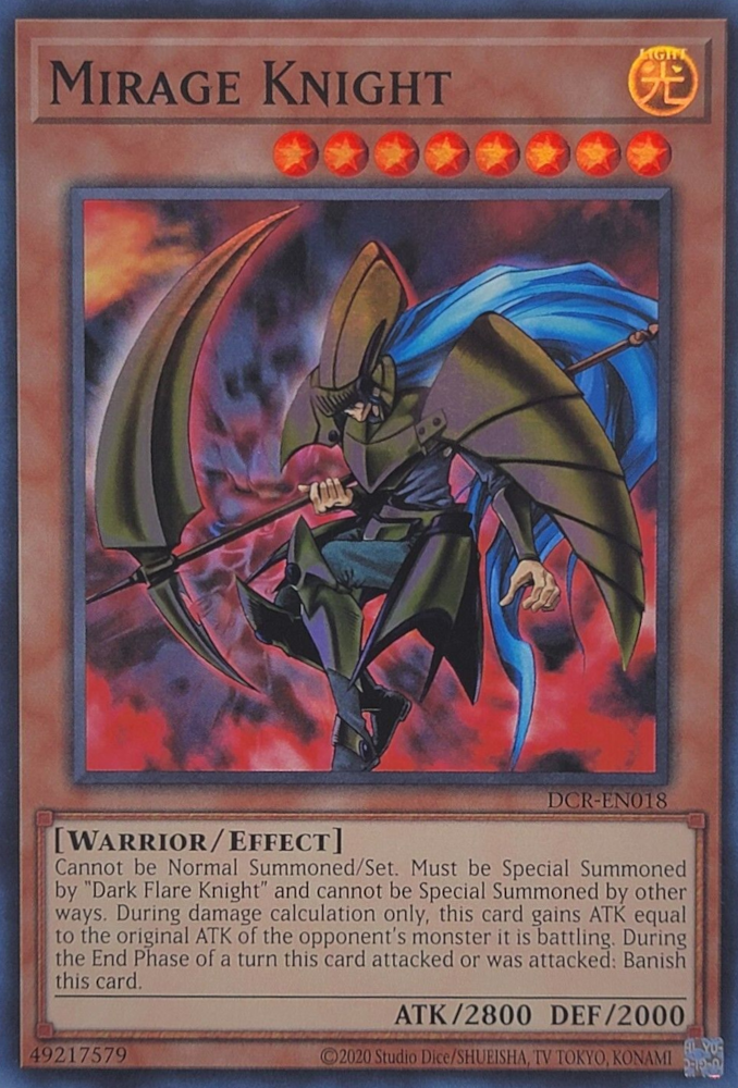 Mirage Knight (25th Anniversary) [DCR-EN018] Super Rare | Good Games Morley