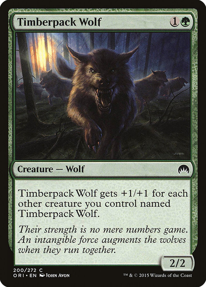 Timberpack Wolf [Magic Origins] | Good Games Morley