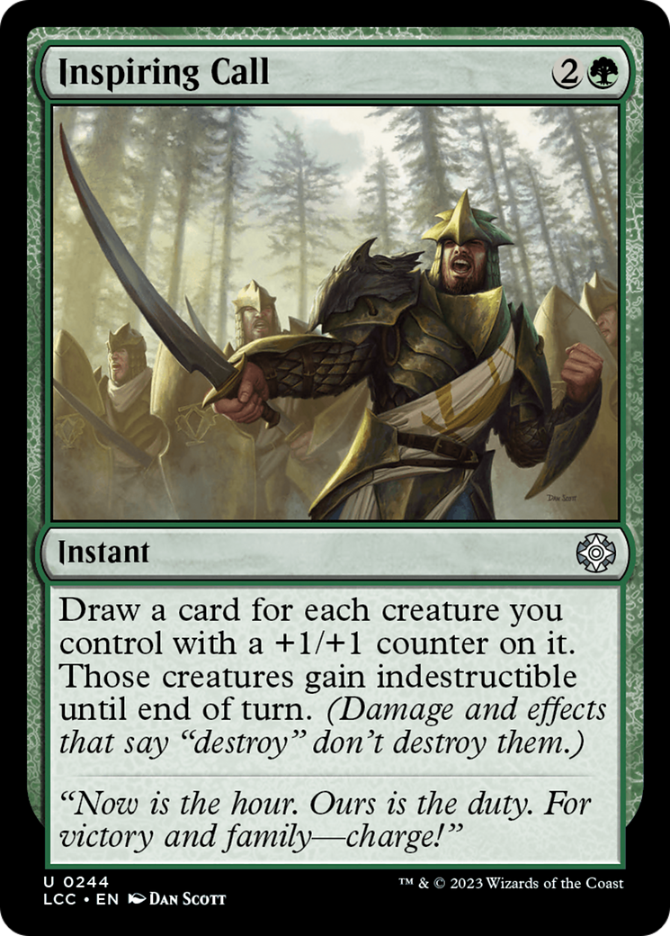 Inspiring Call [The Lost Caverns of Ixalan Commander] | Good Games Morley