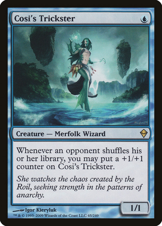 Cosi's Trickster [Zendikar] | Good Games Morley