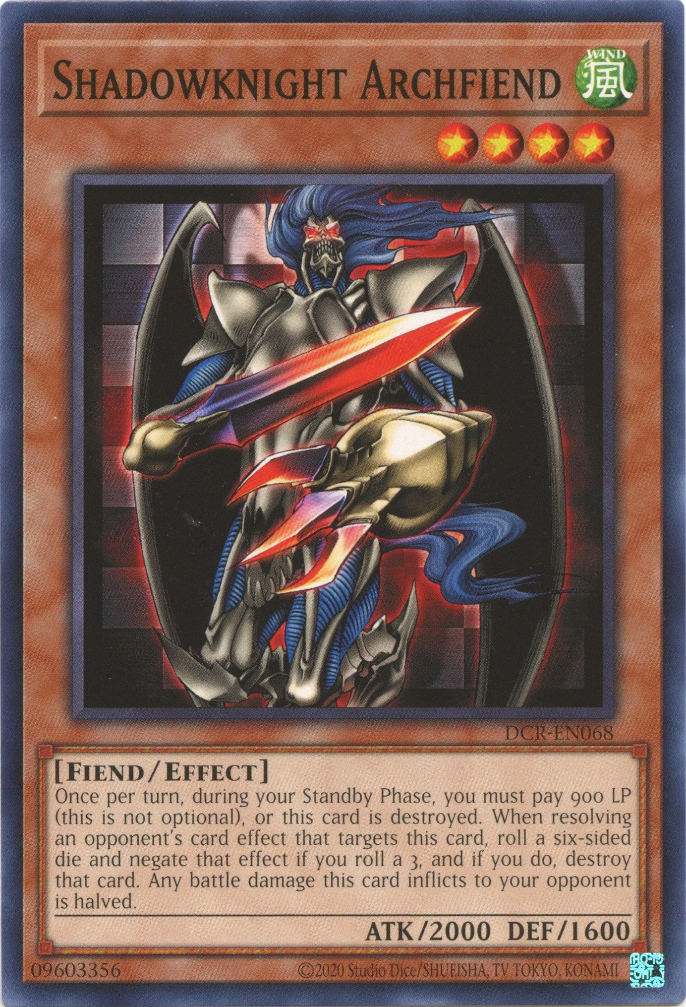Shadowknight Archfiend (25th Anniversary) [DCR-EN068] Common | Good Games Morley