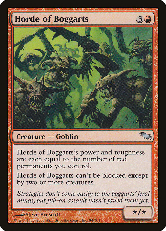 Horde of Boggarts [Shadowmoor] | Good Games Morley
