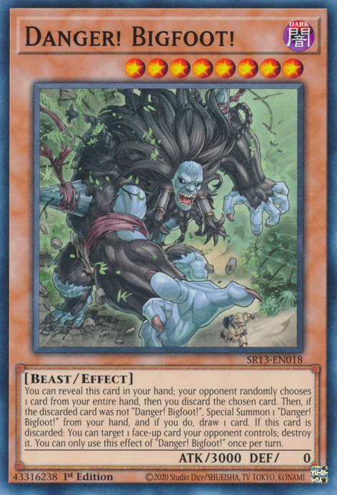 Danger! Bigfoot! [SR13-EN018] Common | Good Games Morley