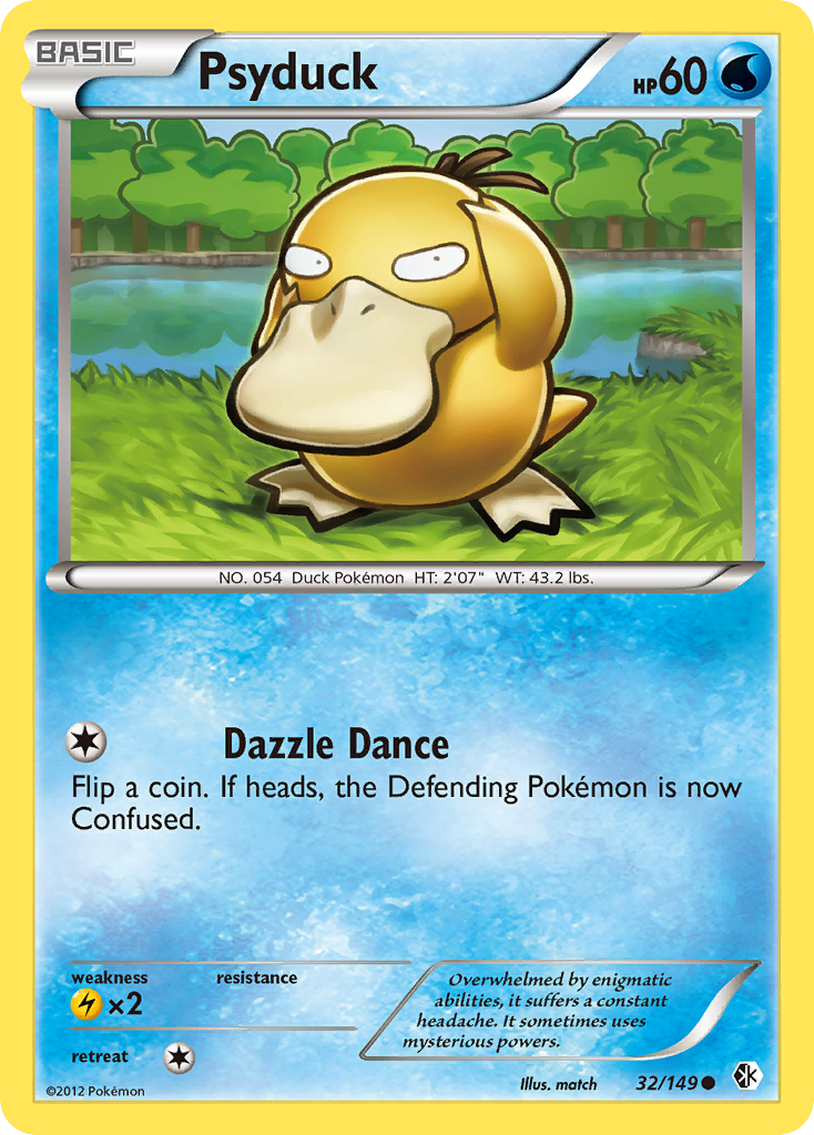 Psyduck (32/149) [Black & White: Boundaries Crossed] | Good Games Morley