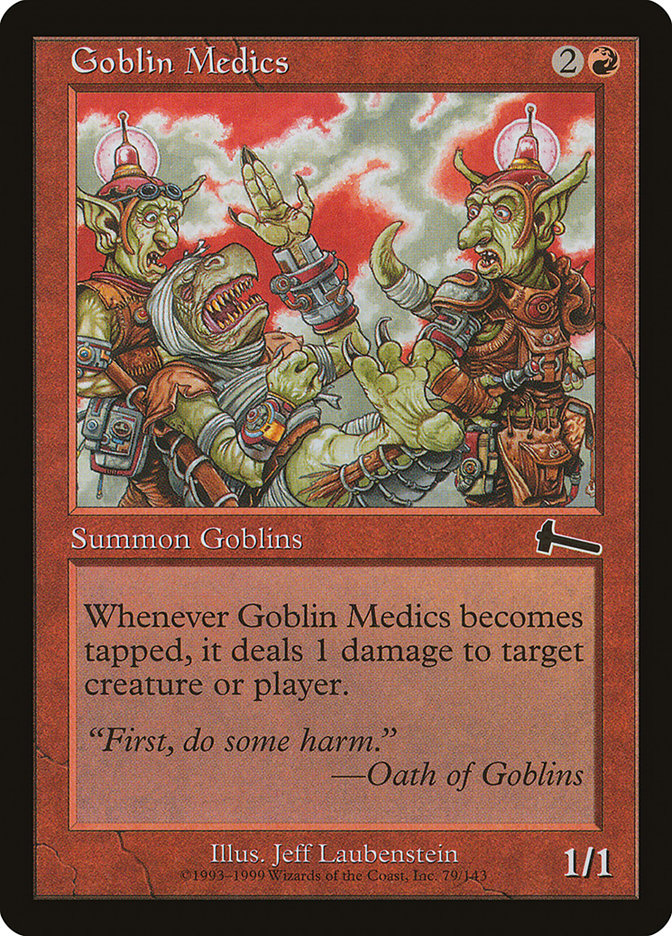 Goblin Medics [Urza's Legacy] | Good Games Morley