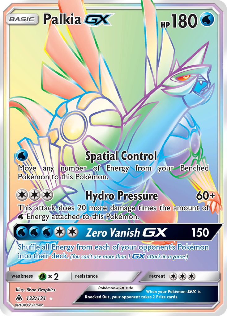 Palkia GX (132/131) [Sun & Moon: Forbidden Light] | Good Games Morley