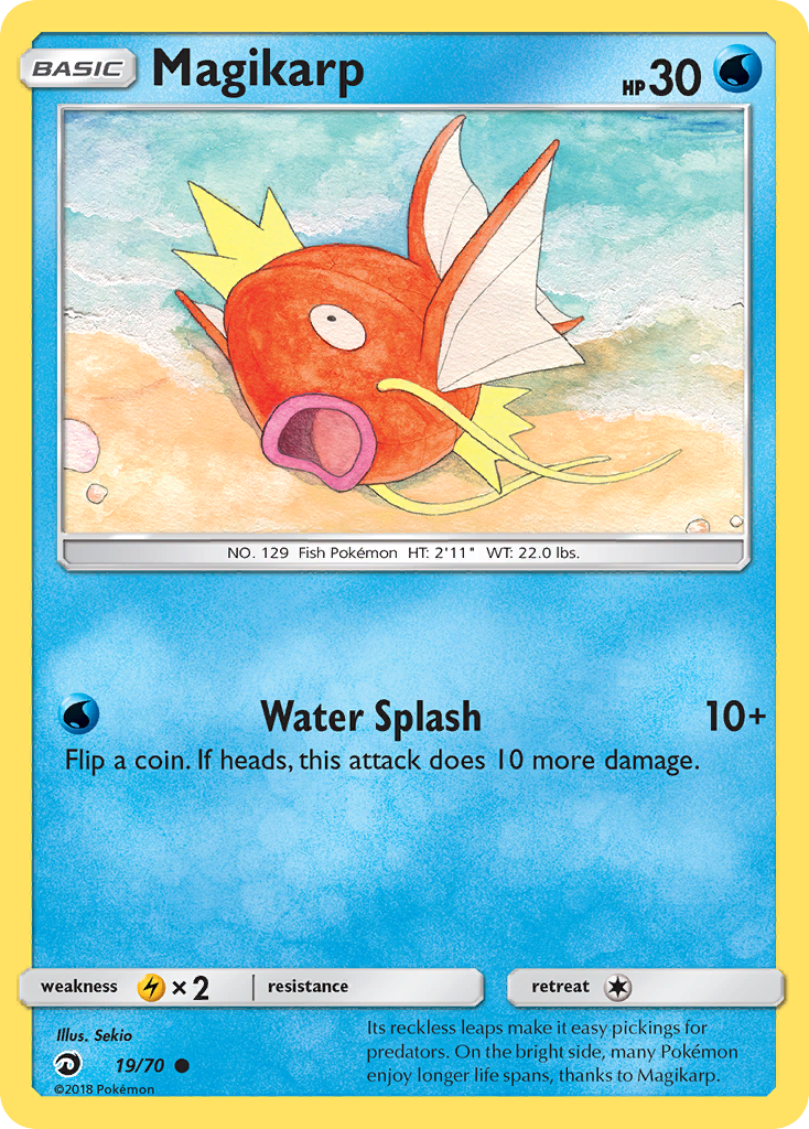 Magikarp (19/70) [Sun & Moon: Dragon Majesty] | Good Games Morley