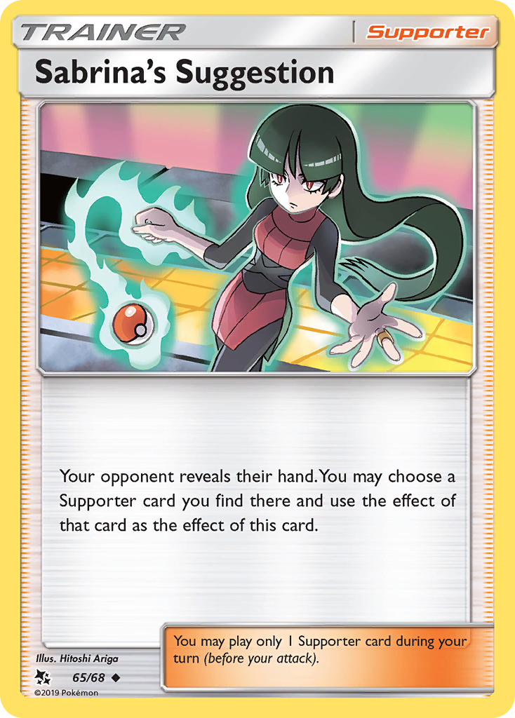 Sabrina's Suggestion (65/68) [Sun & Moon: Hidden Fates] | Good Games Morley