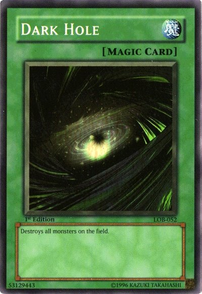 Dark Hole [LOB-052] Super Rare | Good Games Morley
