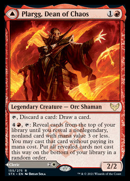 Plargg, Dean of Chaos // Augusta, Dean of Order [Strixhaven: School of Mages] | Good Games Morley