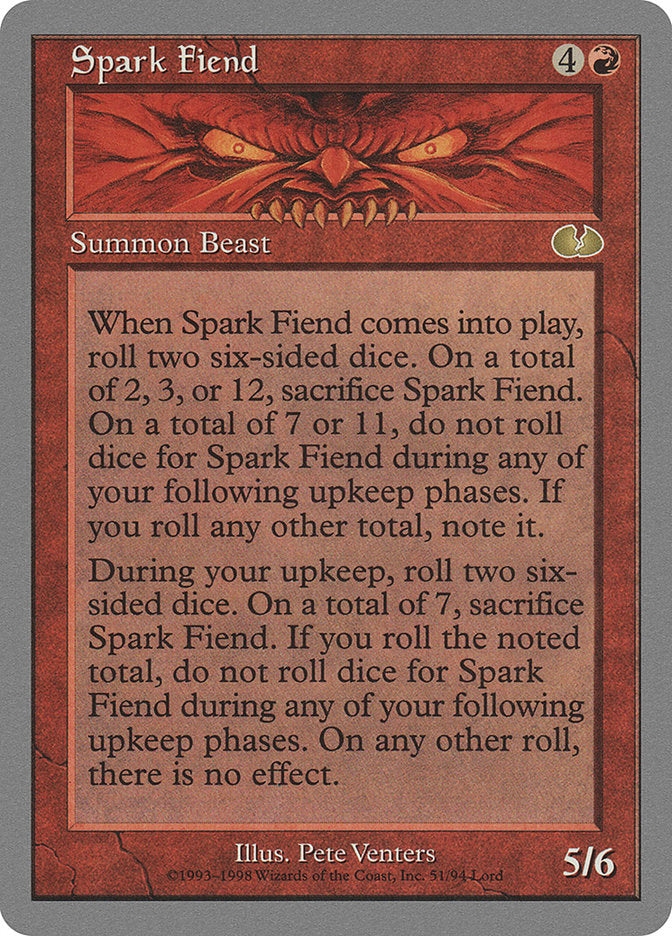 Spark Fiend [Unglued] | Good Games Morley
