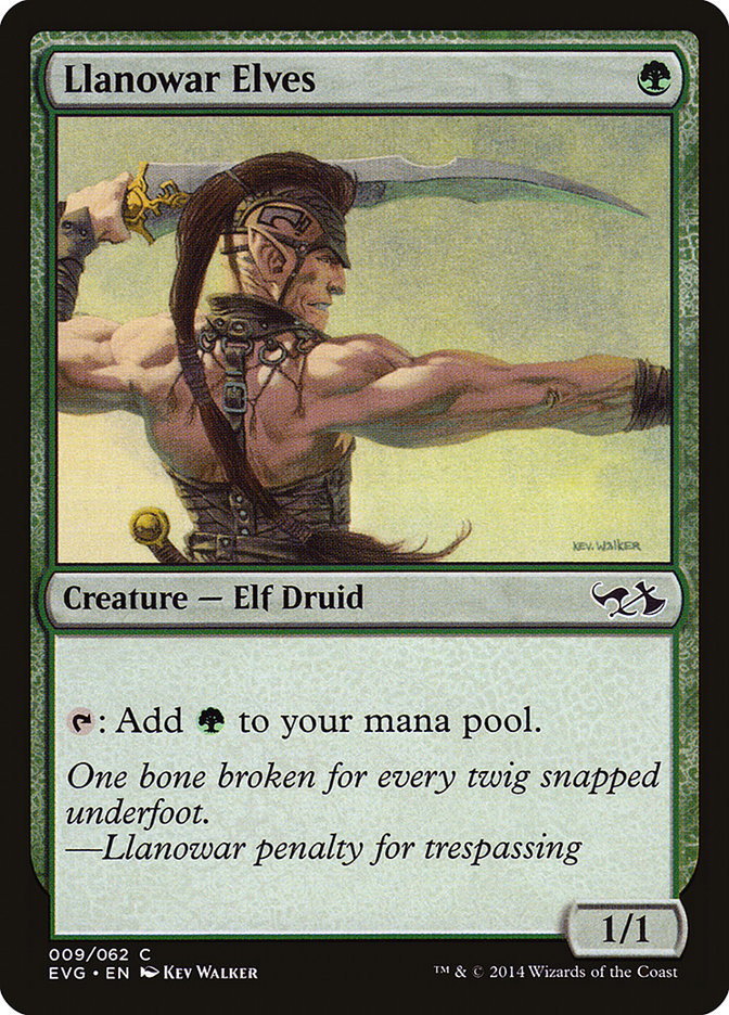 Llanowar Elves (Elves vs. Goblins) [Duel Decks Anthology] | Good Games Morley