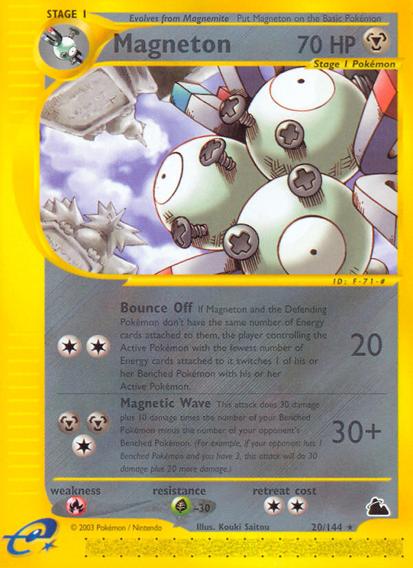 Magneton (20/144) [Skyridge] | Good Games Morley