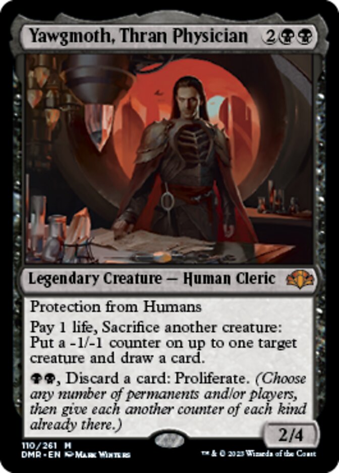 Yawgmoth, Thran Physician [Dominaria Remastered] | Good Games Morley