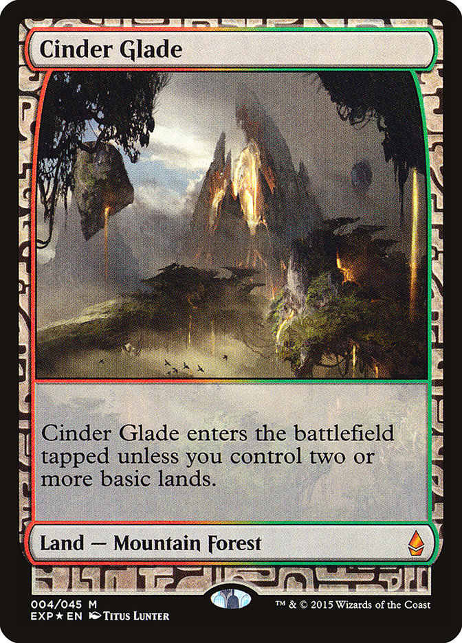 Cinder Glade [Zendikar Expeditions] | Good Games Morley
