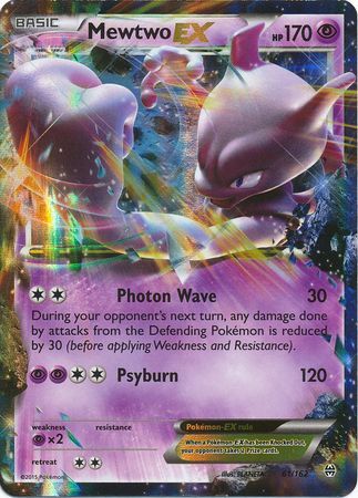 Mewtwo EX (61/162) (Jumbo Card) [XY: BREAKthrough] | Good Games Morley