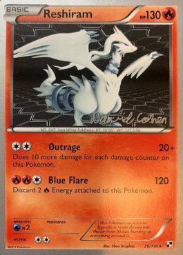 Reshiram (26/114) (Twinboar - David Cohen) [World Championships 2011] | Good Games Morley
