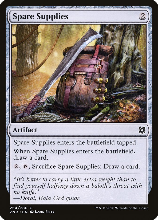 Spare Supplies [Zendikar Rising] | Good Games Morley