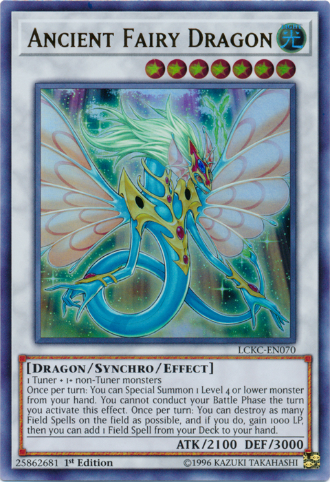 Ancient Fairy Dragon [LCKC-EN070] Ultra Rare | Good Games Morley