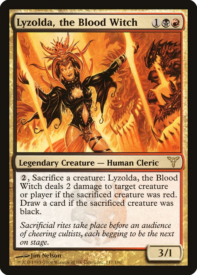 Lyzolda, the Blood Witch [Dissension] | Good Games Morley