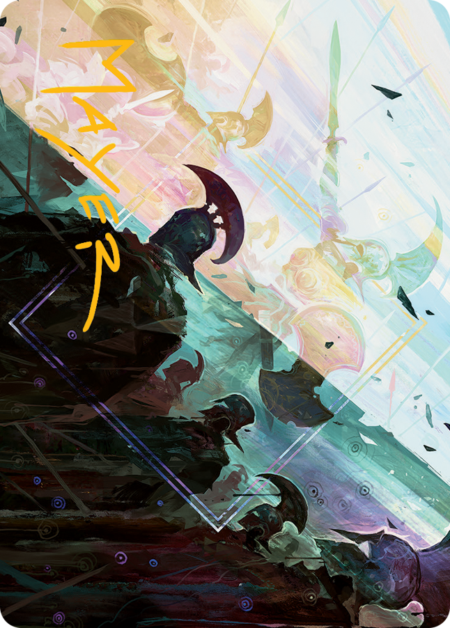 Surge of Salvation Art Card (Gold-Stamped Signature) [March of the Machine Art Series] | Good Games Morley