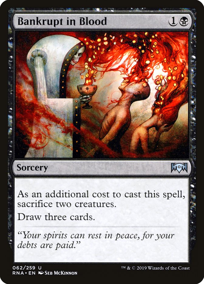 Bankrupt in Blood [Ravnica Allegiance] | Good Games Morley