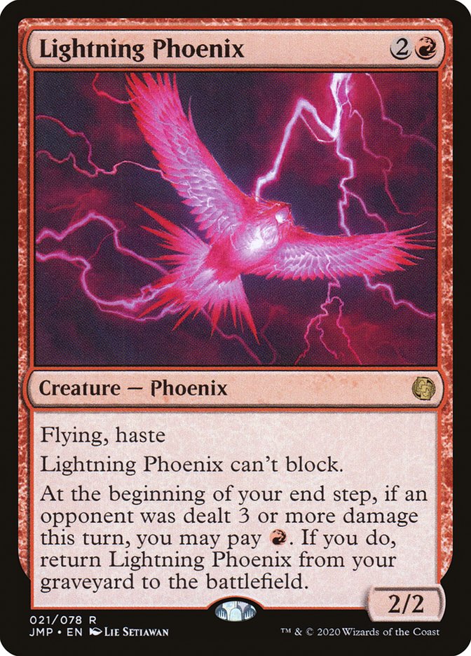 Lightning Phoenix [Jumpstart] | Good Games Morley