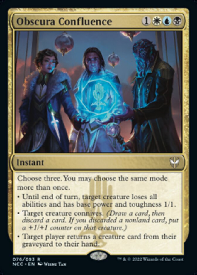 Obscura Confluence [Streets of New Capenna Commander] | Good Games Morley
