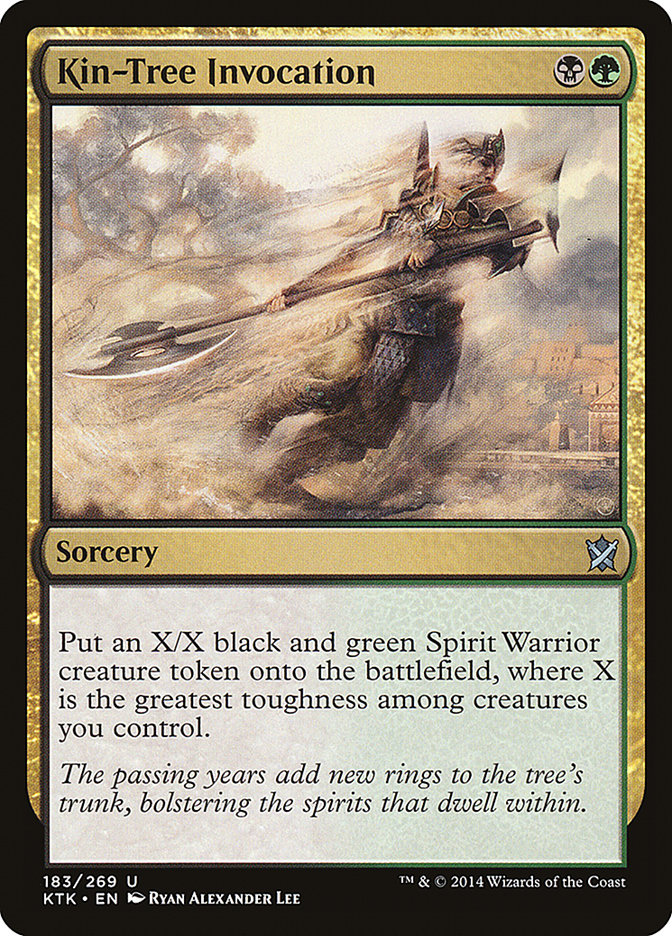 Kin-Tree Invocation [Khans of Tarkir] | Good Games Morley
