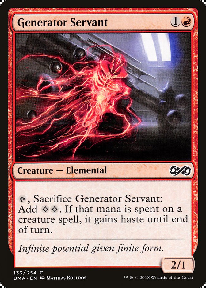 Generator Servant [Ultimate Masters] | Good Games Morley