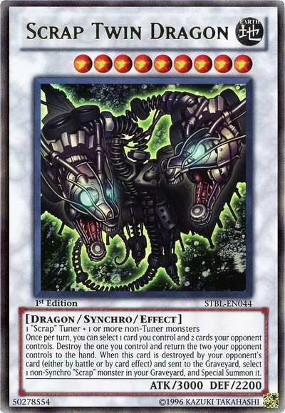 Scrap Twin Dragon [STBL-EN044] Ultra Rare | Good Games Morley