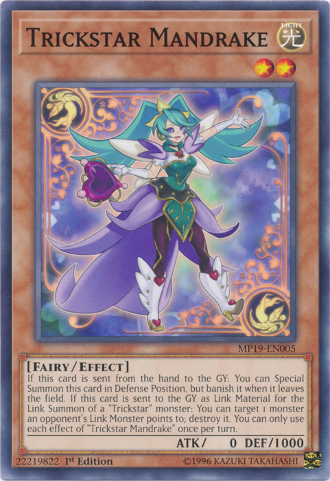 Trickstar Mandrake [MP19-EN005] Common | Good Games Morley