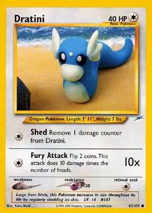 Dratini (63/105) [Neo Destiny Unlimited] | Good Games Morley