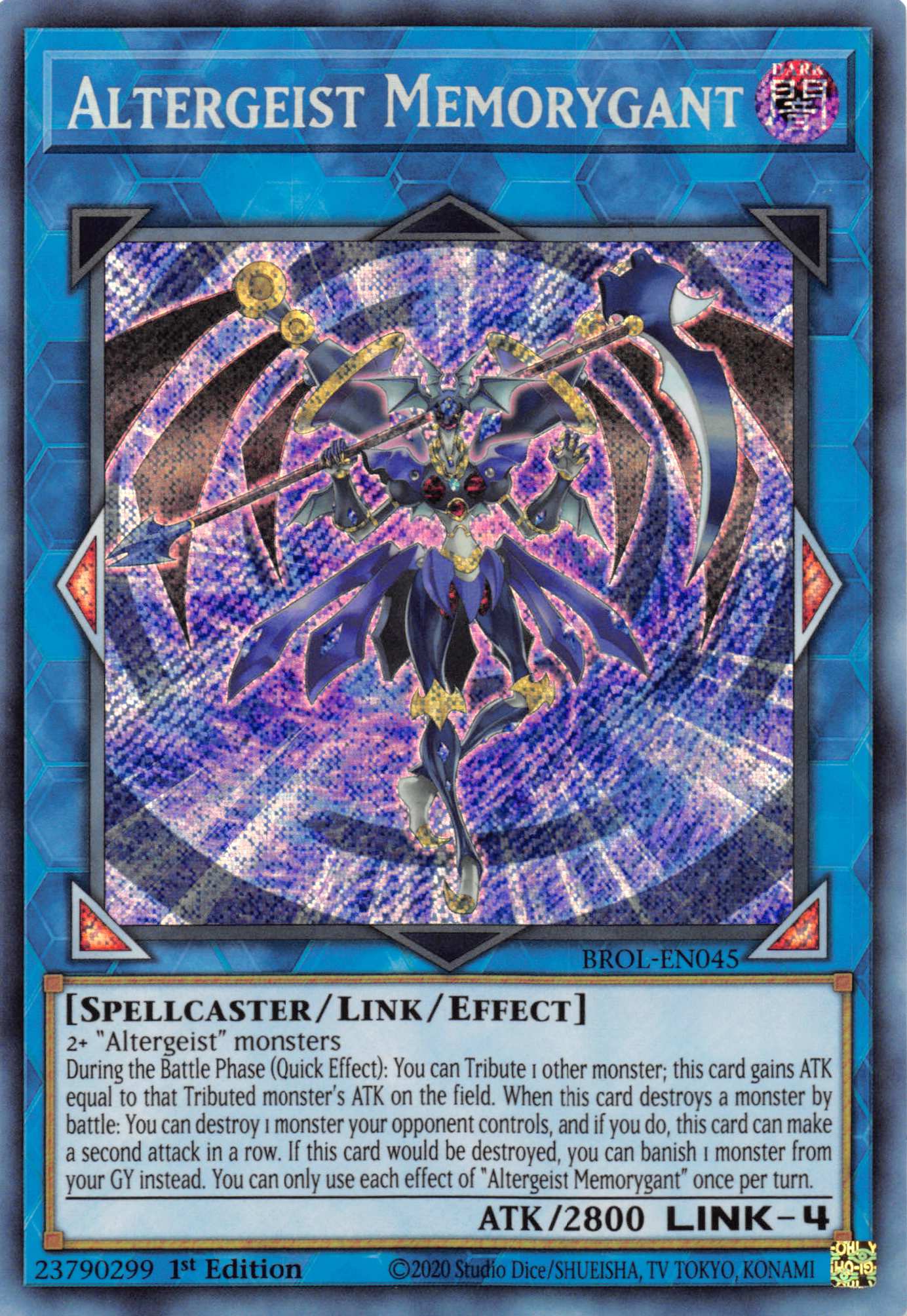 Altergeist Memorygant [BROL-EN045] Secret Rare | Good Games Morley