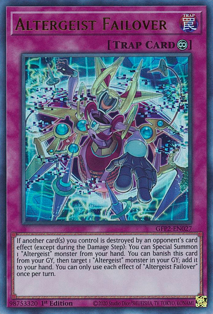 Altergeist Failover [GFP2-EN027] Ultra Rare | Good Games Morley