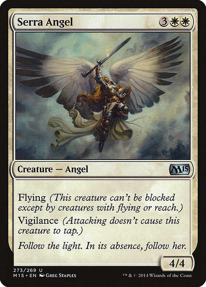 Serra Angel [Magic 2015] | Good Games Morley