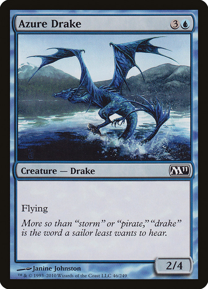 Azure Drake [Magic 2011] | Good Games Morley